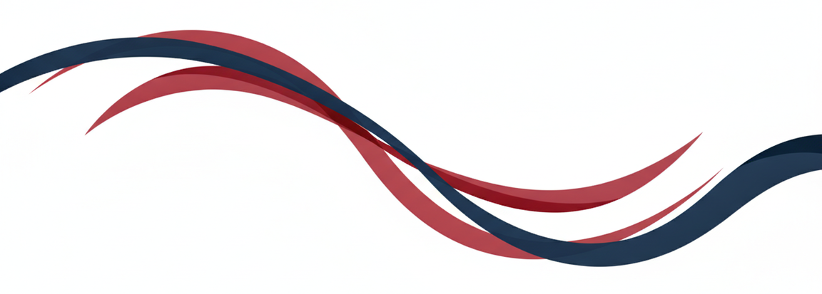 Minimal abstract patriotic rib...