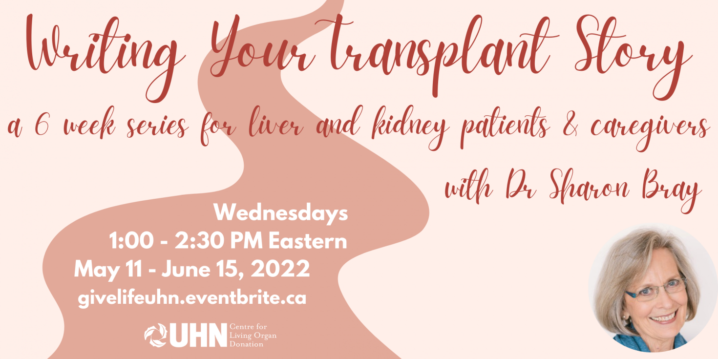 Writing Your Transplant Story