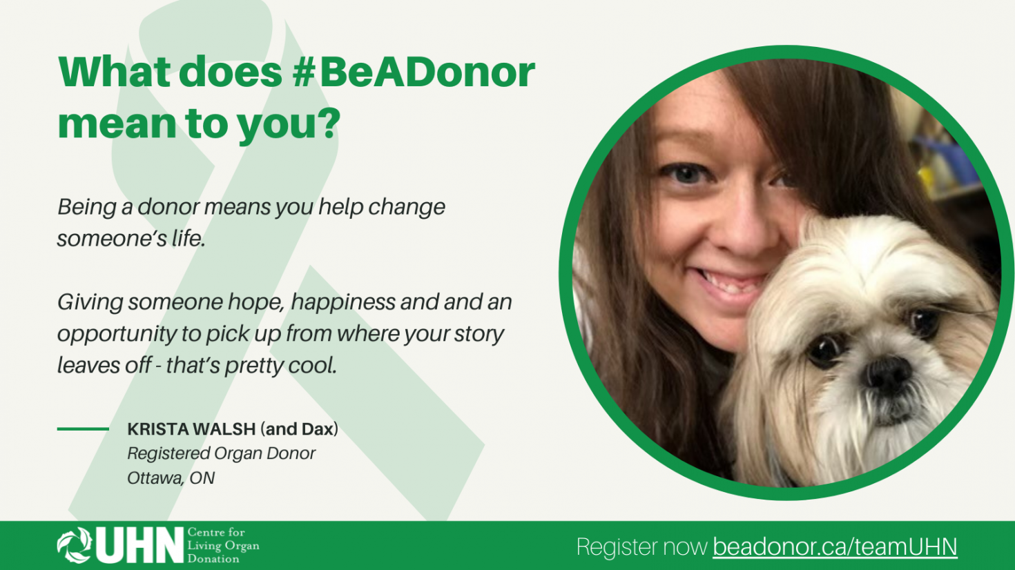 Register to be an organ donor