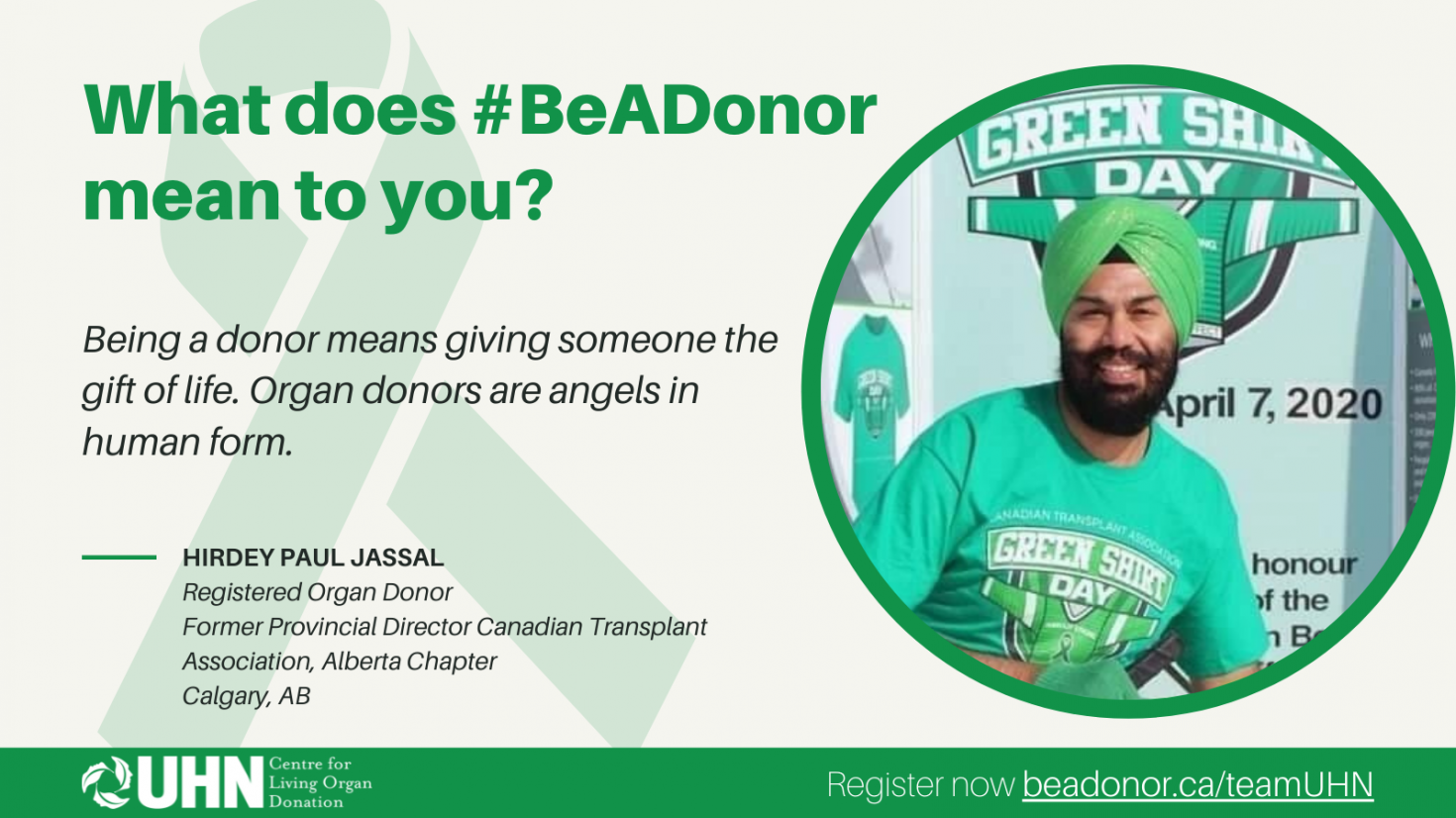 Register to be an organ donor