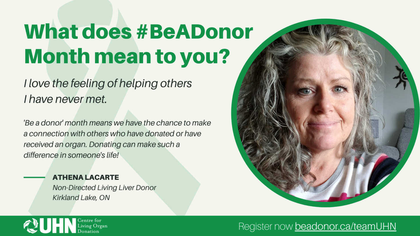 Register to be an organ donor