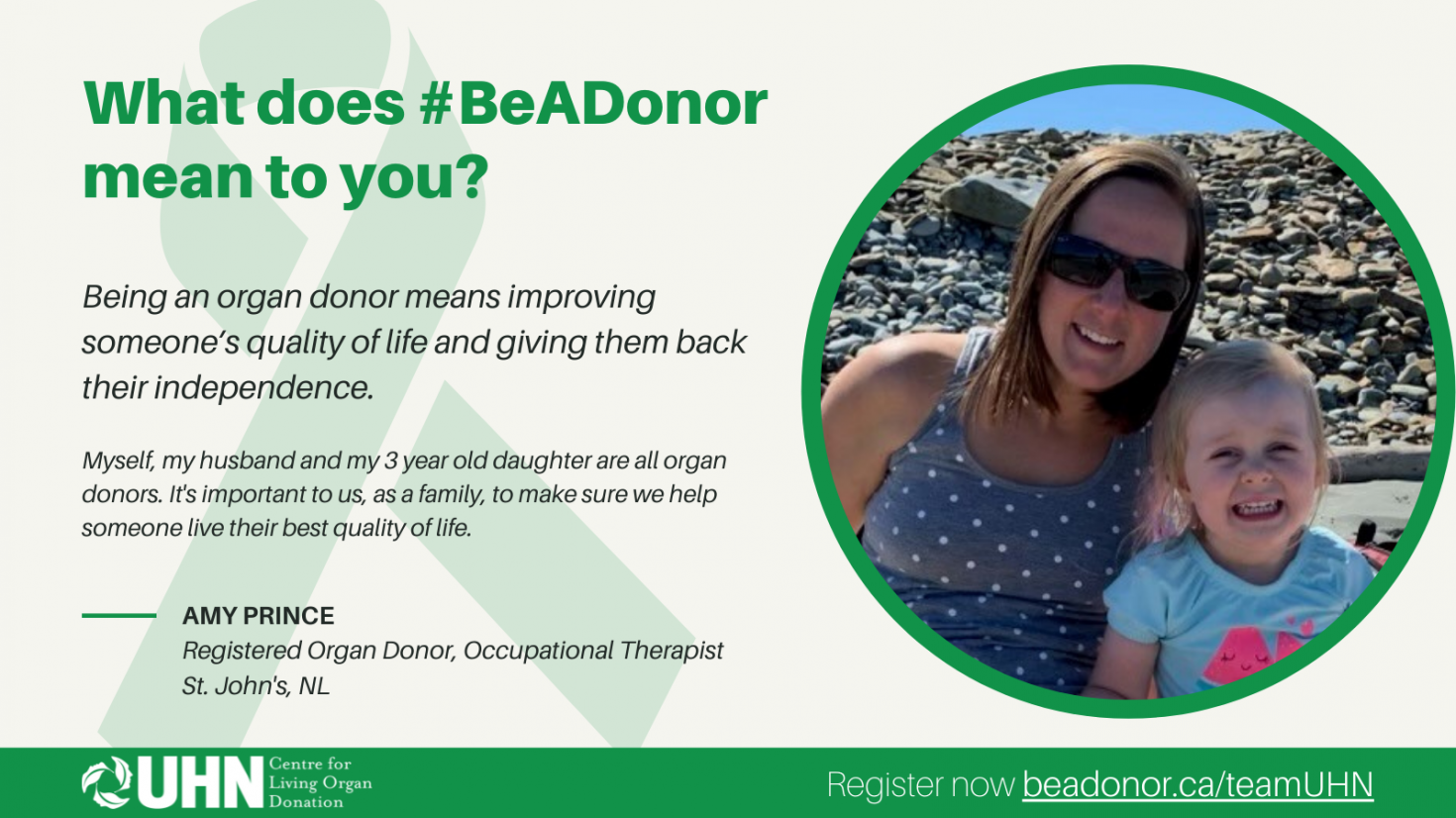 Register to be an organ donor
