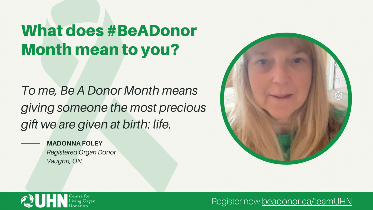 Register to be an organ donor