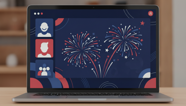 Clean illustration of a laptop...