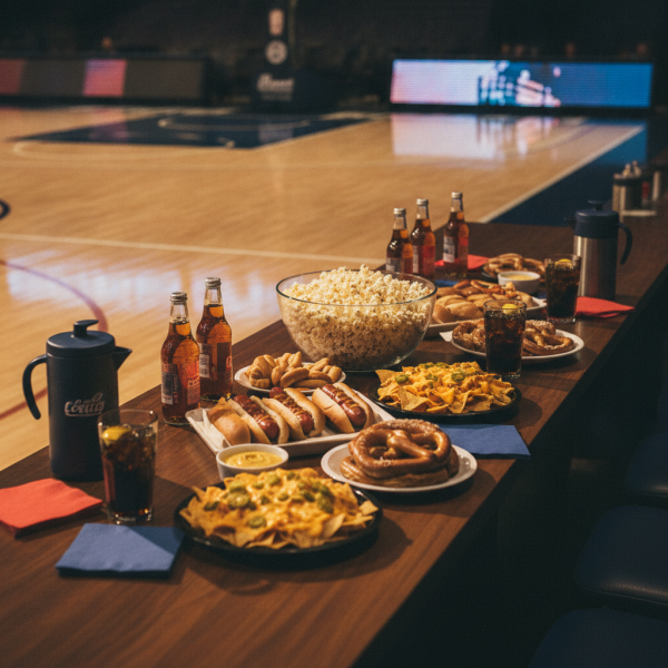 Game-day snack and drink sprea...