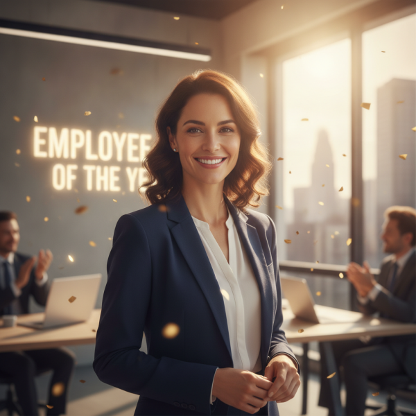 Professional employee portrait...