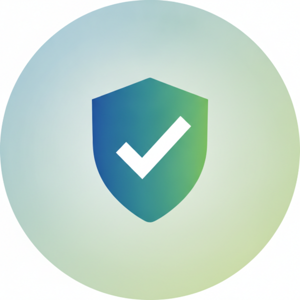 Minimal blue and green shield ...