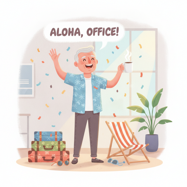 Bright playful illustration of...