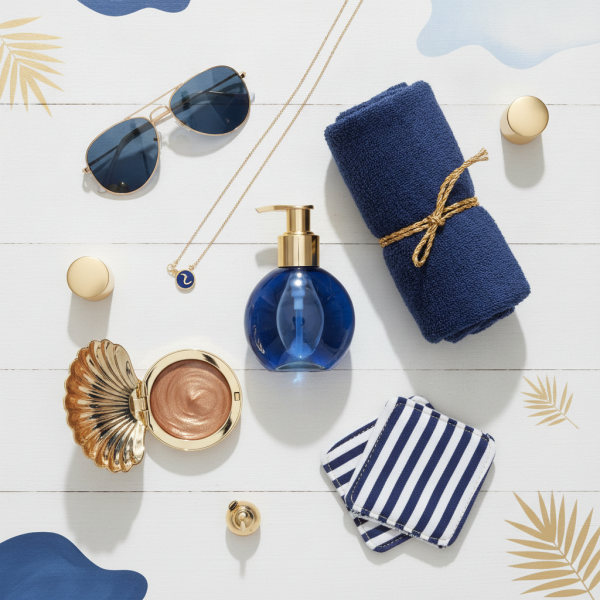 premium summer product flat la...