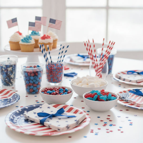 festive Fourth of July party s...