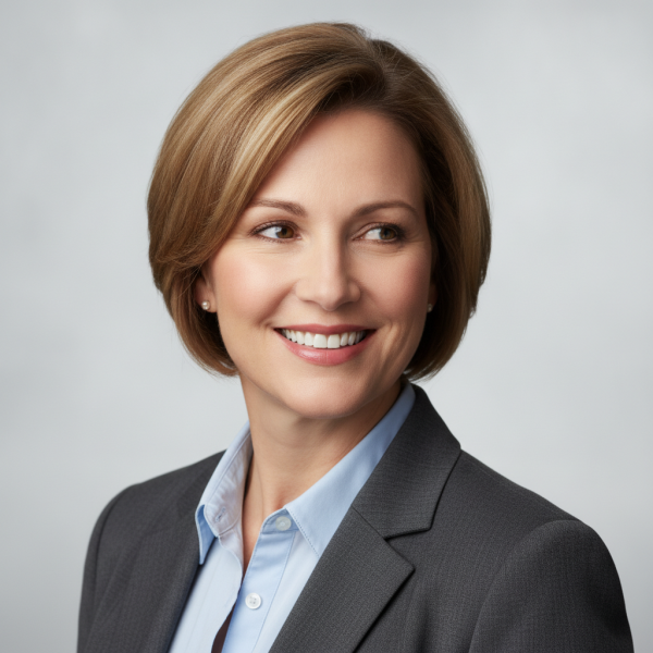 Professional speaker headshot,...