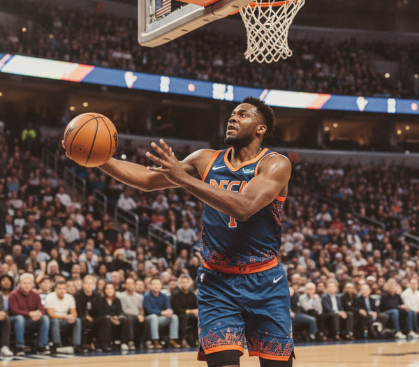 High-energy basketball player ...