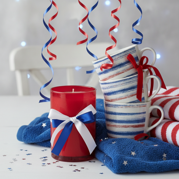 Red, white, and blue product b...