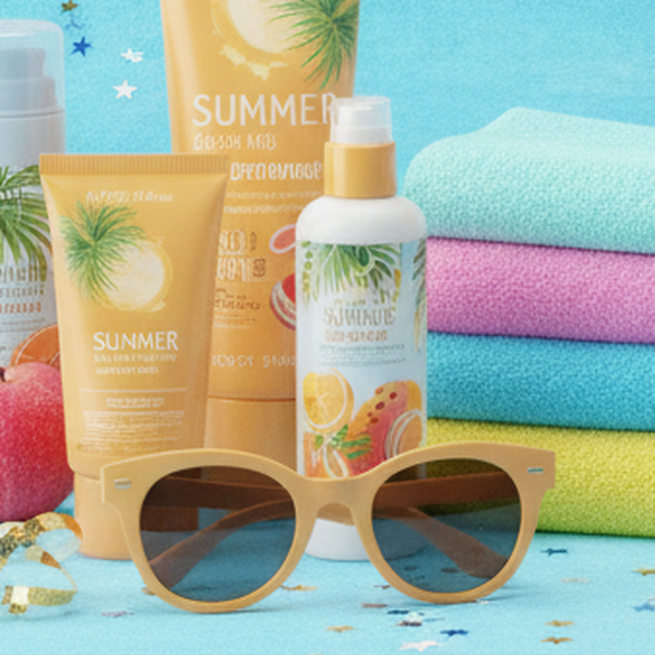 Festive summer product arrange...