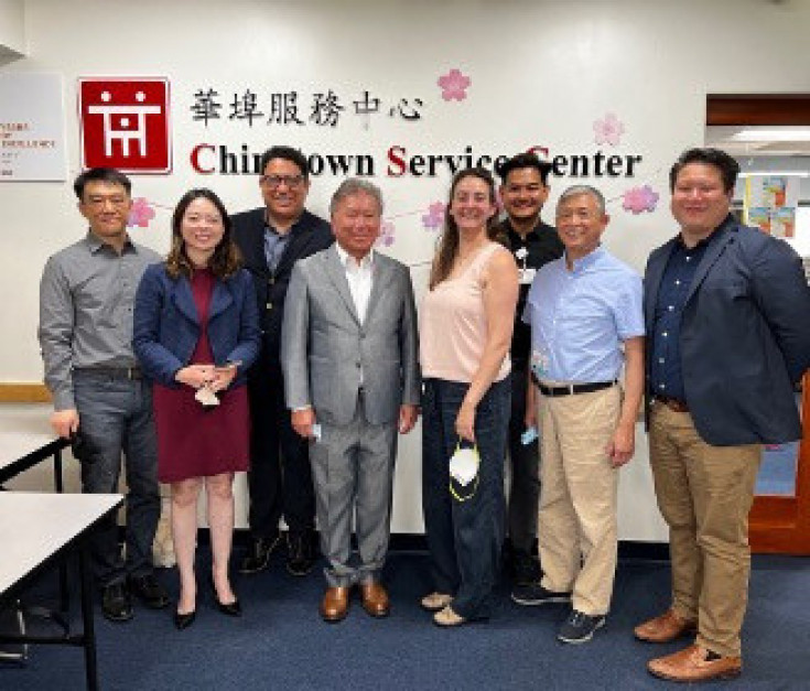 Members of the CSC leadership team and multiple DoM East West Medicine faculty