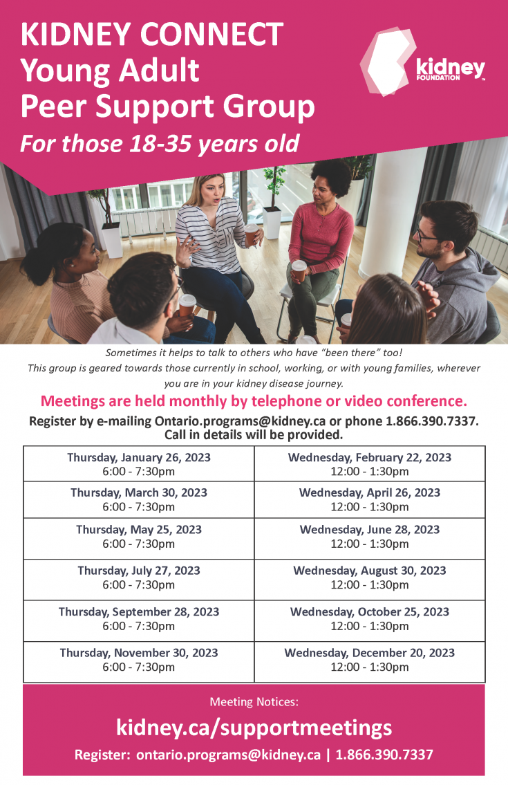 Young Adult Peer Support Group